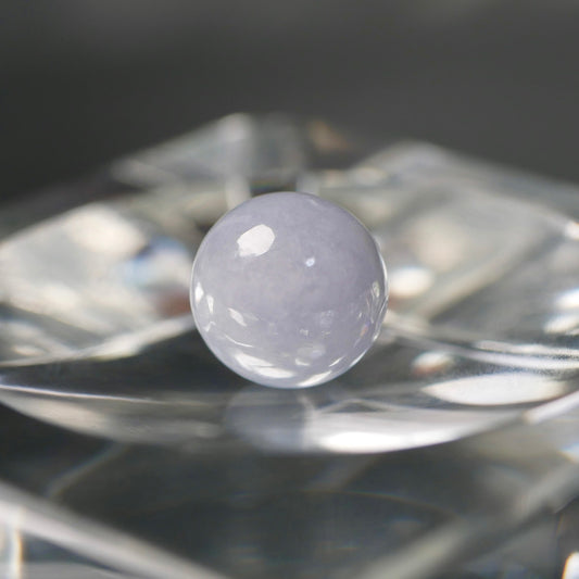 糸魚川産 ラベンダー翡翠 8mm丸玉(Ki123)