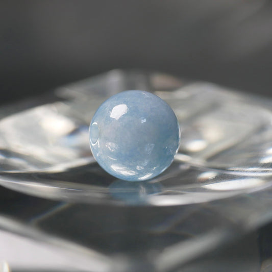 入りコン沢産 青翡翠 8mm丸玉(Ki120)