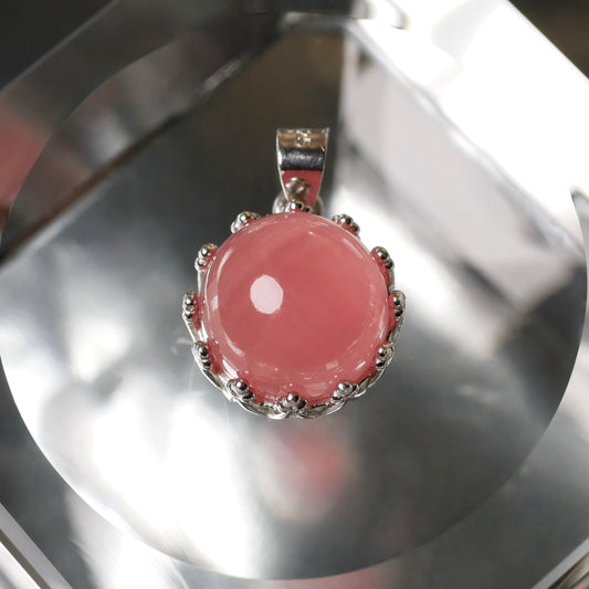 北海道 稲倉石鉱山産 ロードクロサイト カボションPT(Re144)