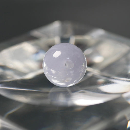 糸魚川産 ラベンダー翡翠 8mm丸玉(Ki122)