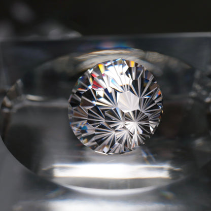 CZ（White clear）faceted cut ルース（Re006）