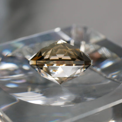 スモーキーシトリン faceted cut ルース（Re007）