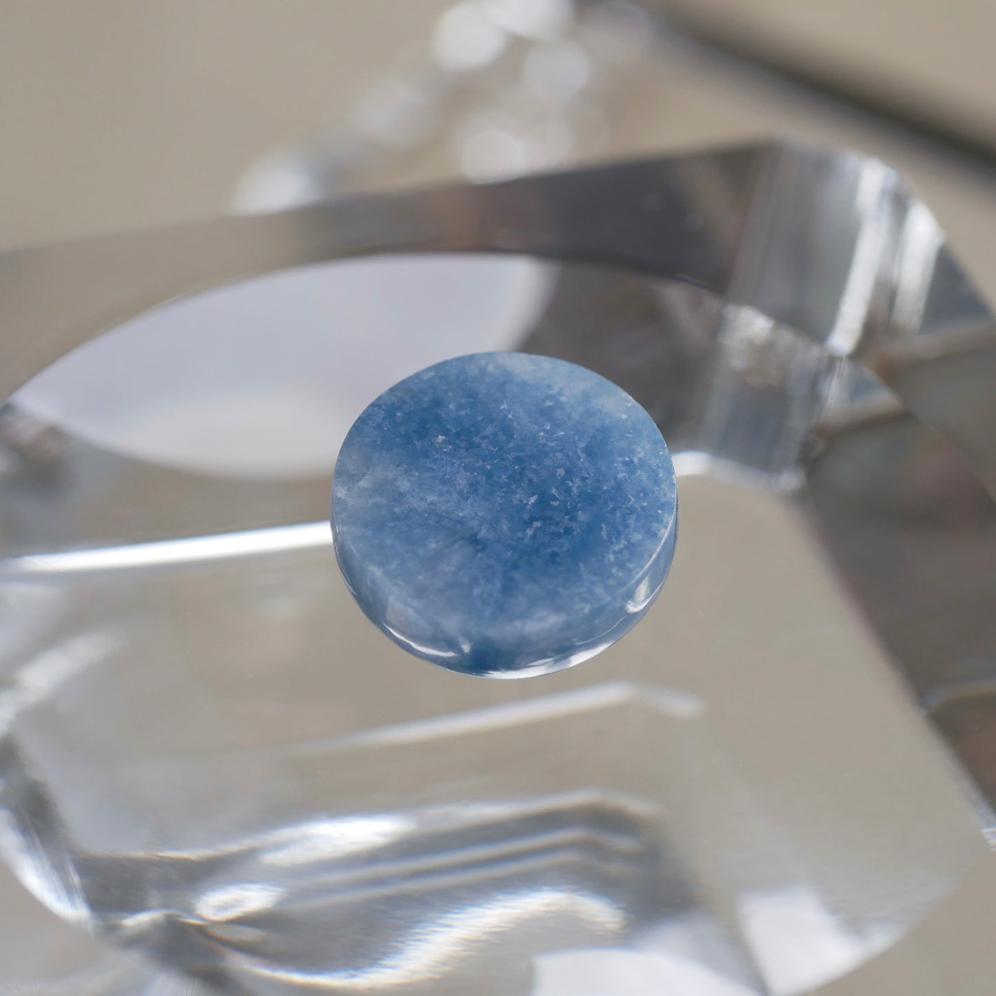 入りコン沢産 青翡翠 ハイカボションルース（Ki103）