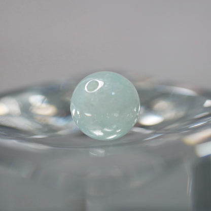 糸魚川産 グリーン翡翠 8mm丸玉（Ki117）