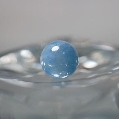 入りコン沢産 青翡翠 8mm丸玉（Ki107）