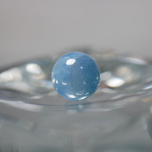 入りコン沢産 青翡翠 8mm丸玉（Ki107）