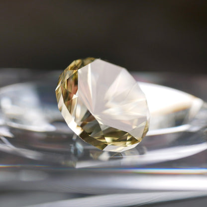 スモーキーシトリン faceted cut ルース（Re021）