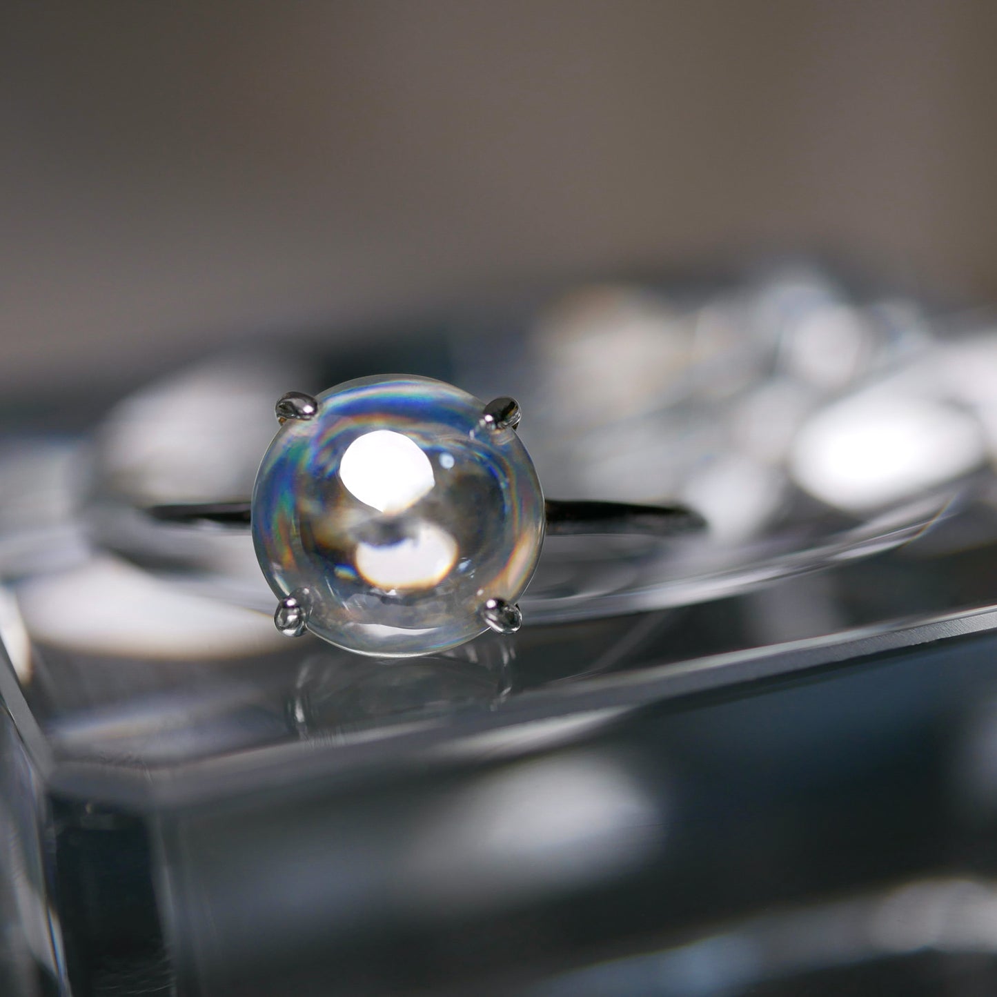チタニア ラウンドカボション ring（Re227)