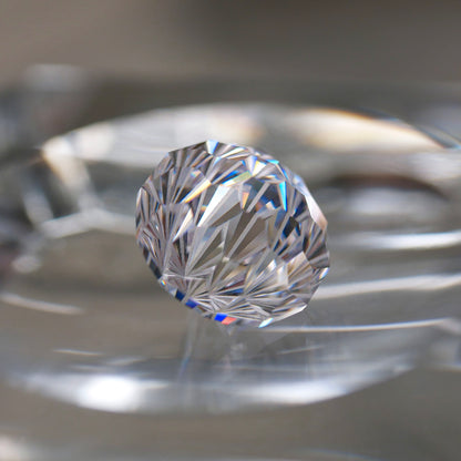 CZ（White clear）faceted cut ルース（Re051）