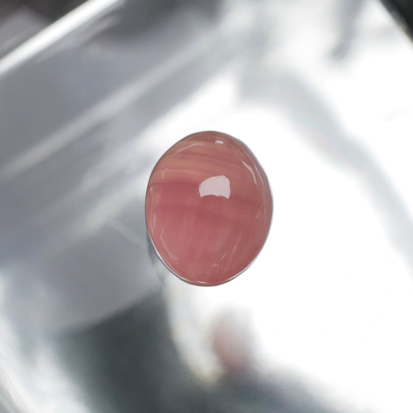 北海道 稲倉石鉱山産 ロードクロサイト ハイカボションルース（Re146）