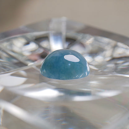 入りコン沢産 青翡翠 ハイカボションルース（Ki102）