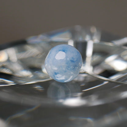 入りコン沢産 青翡翠 6mm丸玉（Ki352）