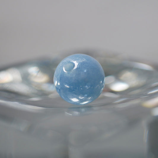 入りコン沢産 青翡翠 8mm丸玉（Ki110）