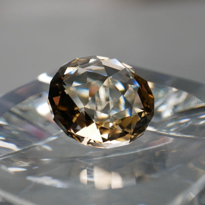 スモーキーシトリン faceted cut ルース（Re007）