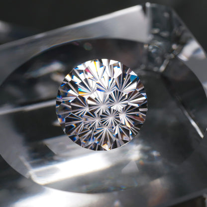 CZ（White clear）faceted cut ルース（Re006）