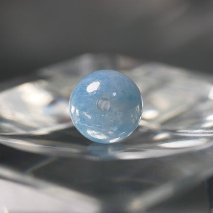 入りコン沢産 青翡翠 8mm丸玉（Ki120）