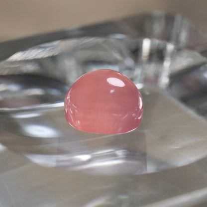 北海道 稲倉石鉱山産 ロードクロサイト ハイカボションルース（Re145）