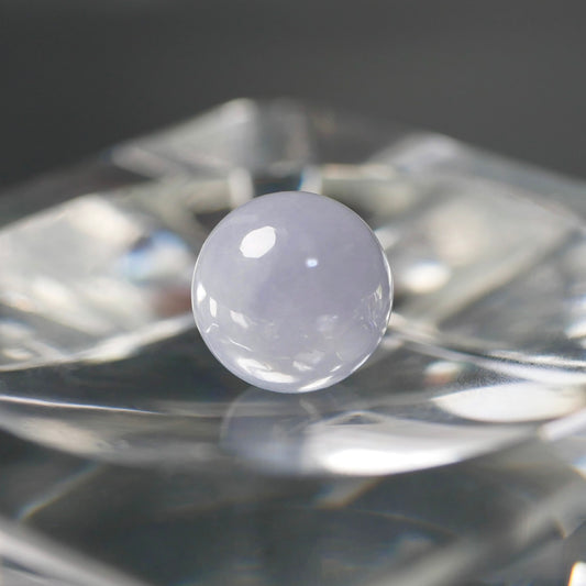 糸魚川産 ラベンダー翡翠 8mm丸玉（Ki122）
