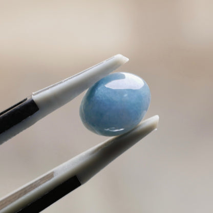 入りコン沢産 青翡翠 ハイカボションルース（Ki104）