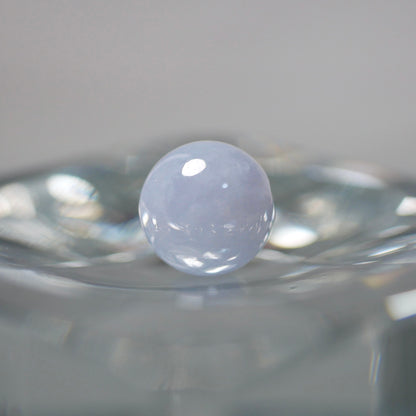 糸魚川産 ラベンダー翡翠 8mm丸玉（Ki113）