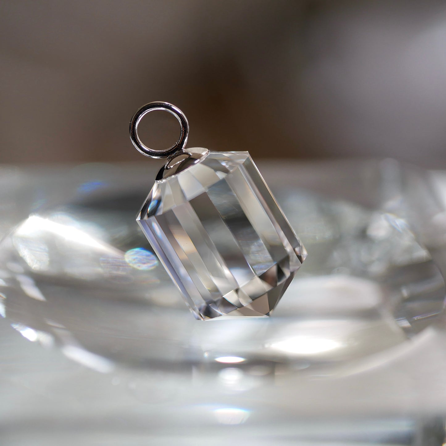 山梨県産 乙女水晶 クリアポイントPT（Re027）