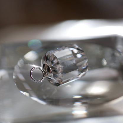 山梨県産 乙女水晶 クリアポイントPT（Re027）