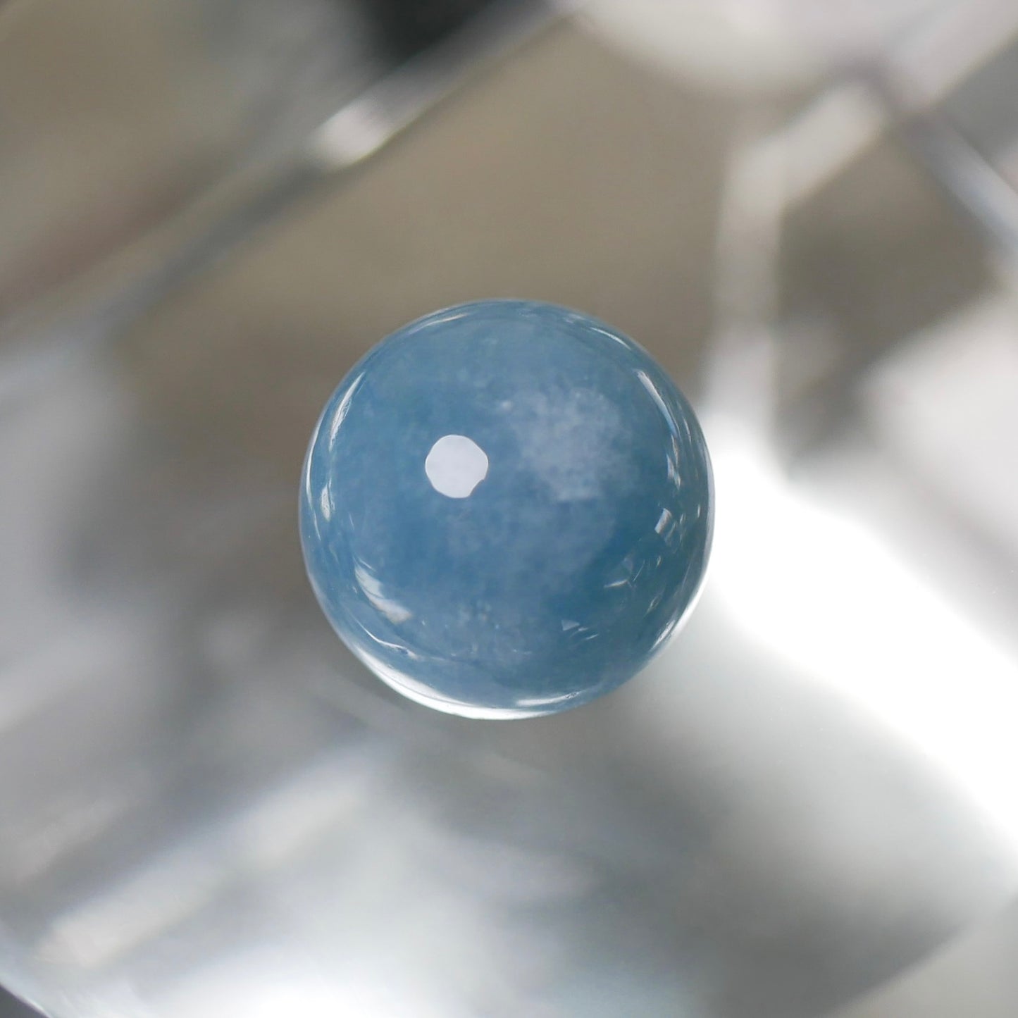 入りコン沢産 青翡翠 ハイカボションルース（Ki132）