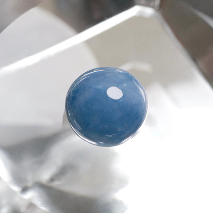 入りコン沢産 青翡翠 ハイカボションルース（Ki103）