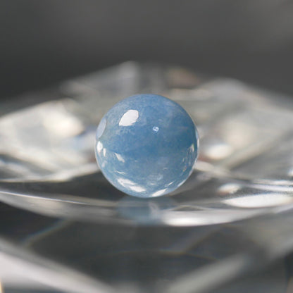 入りコン沢産 青翡翠 8mm丸玉（Ki120）