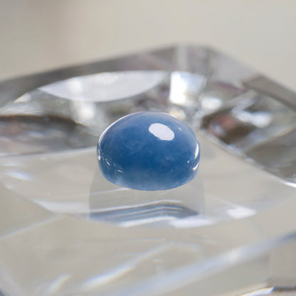 入りコン沢産 青翡翠 ハイカボションルース（Ki103）