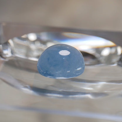 入りコン沢産 青翡翠 ハイカボションルース（Ki100）