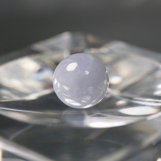 糸魚川産 ラベンダー翡翠 8mm丸玉（Ki123）