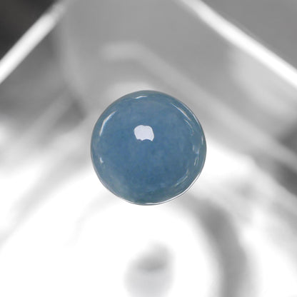 入りコン沢産 青翡翠 ハイカボションルース（Ki131）