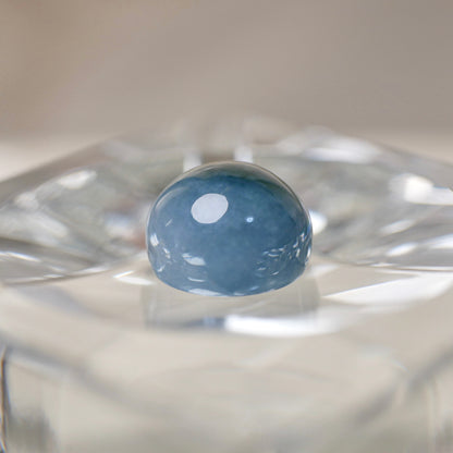 入りコン沢産 青翡翠 ハイカボションルース（Ki130）