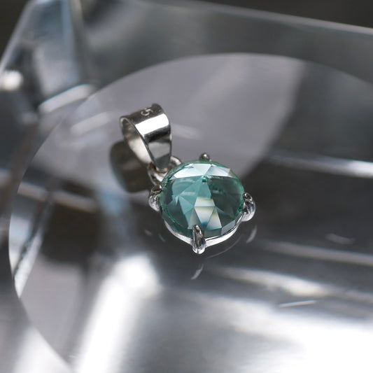 三宅島ガラス faceted cut PT（Re329)