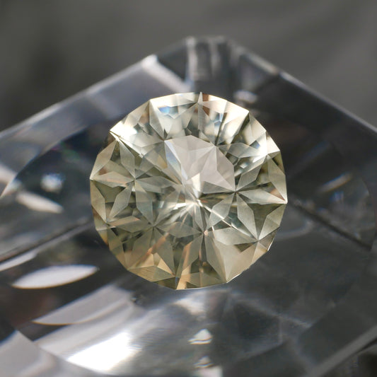 スモーキーシトリン faceted cut ルース（Re008）