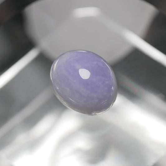 糸魚川産 ラベンダー翡翠 ハイカボションルース（Ki134）