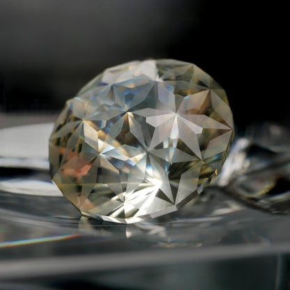 スモーキーシトリン faceted cut ルース（Re008）