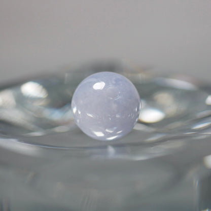糸魚川産 ラベンダー翡翠 8mm丸玉（Ki111）