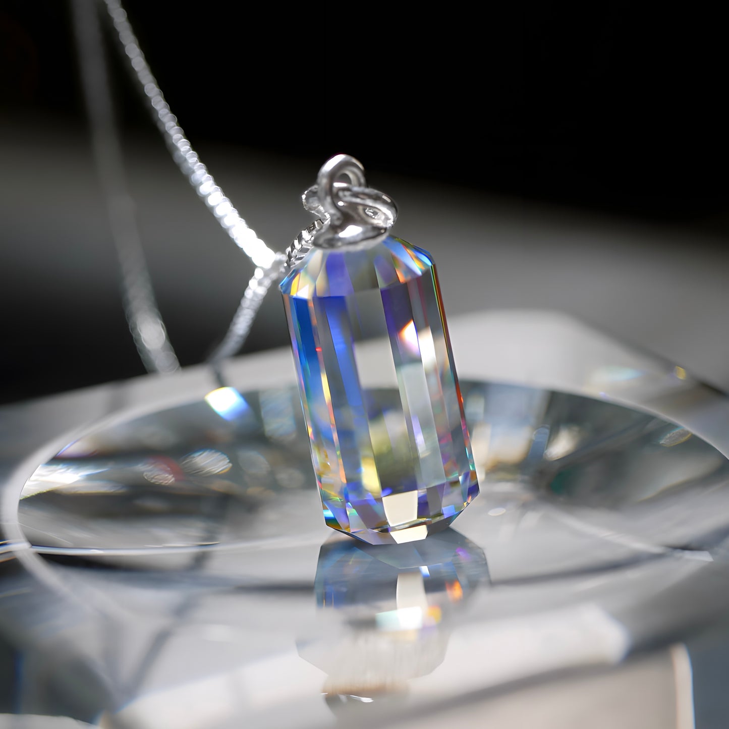 ダイクロガラス faceted cut PT（Re275)