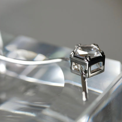 山梨県産 乙女水晶 宵の明星cut K18YG PT